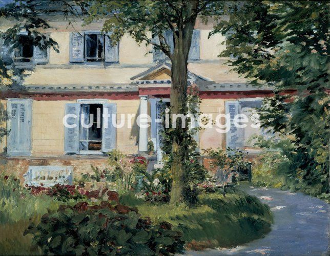 Édouard Manet, Manet, Edouard (1832-1883), Das Haus in Rueil