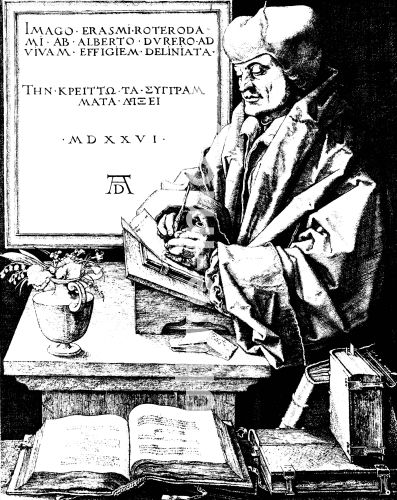 Albrecht Dürer, Erasmus von Rotterdam