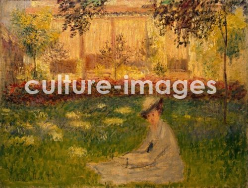 Claude Monet, Frau im Garten