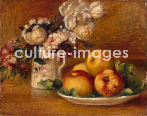 Pierre Auguste Renoir, Äpfel und Blumen