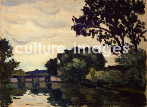 Pierre-Albert Marquet, Landschaft mit einer Brücke