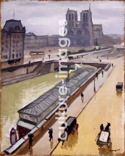 Pierre-Albert Marquet, Rainy Day. Notre Dame de Paris