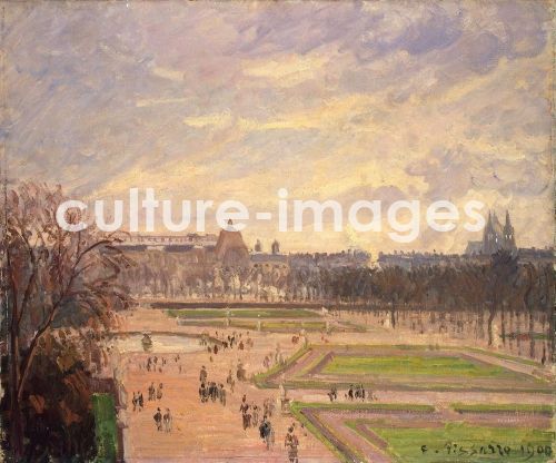 Camille Pissarro, Der Jardin des Tuileries