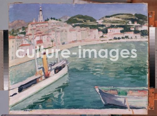 Pierre-Albert Marquet, Der Hafen von Menton