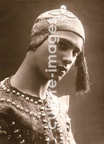 Vaslav Nijinsky im Ballett Scheherazade von N. Rimski-Korsakow