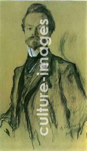 Valentin Alexandrowitsch Serow, Bildnis des Dichters Konstantin Balmont