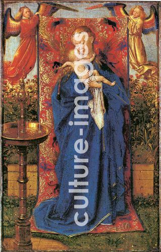 Jan van Eyck, Madonna am Springbrunnen