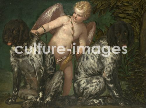 Paolo Veronese, Amor mit zwei Hunden