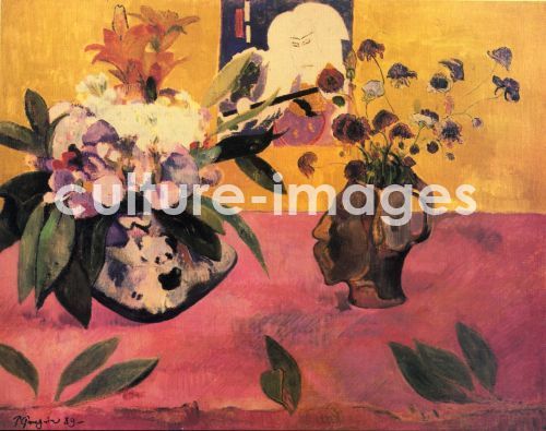Paul Gauguin, Stillleben mit japanischem Holzschnitt