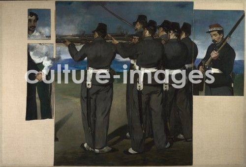 Édouard Manet, Die Erschießung Kaiser Maximilians von Mexiko