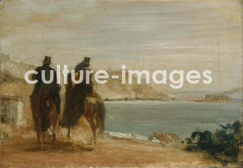 Edgar Degas, Promenade am Meer