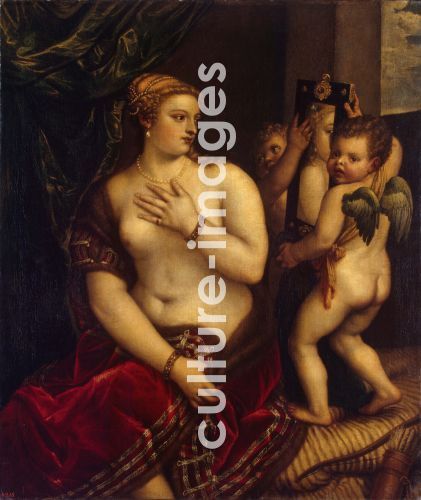 Tizian, Venus with a Mirror