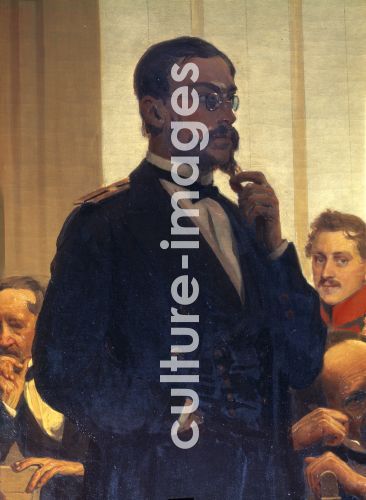 Ilja Jefimowitsch Repin, The composer Nikolay Rimsky-Korsakov (Detail of the painting Slavonic composers)