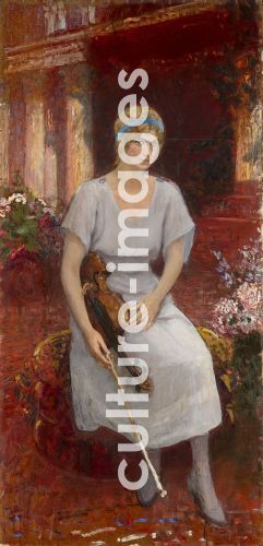 Ilja Jefimowitsch Repin, Portrait of the Violinist Cecilia Hansen (1897-1989)