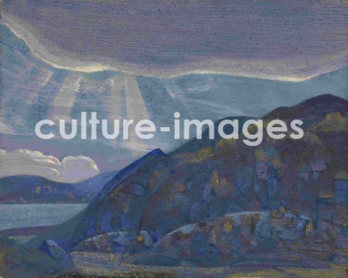 Nicholas Roerich, Rocks and Cliffs (from the series Ladoga)