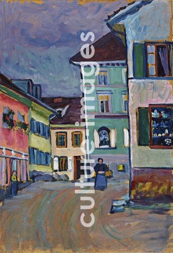 Wassily Wassiljewitsch Kandinsky, Murnau. Johannisstrasse