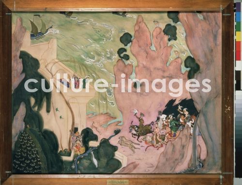 Valentin Alexandrowitsch Serow, Curtain design for the ballet Sheherezade by N. Rimsky-Korsakov