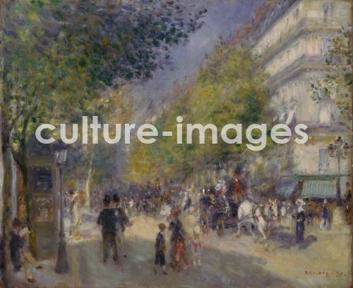 Pierre Auguste Renoir, The Grands Boulevards