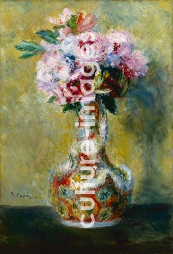 Pierre Auguste Renoir, Bouquet in a Vase