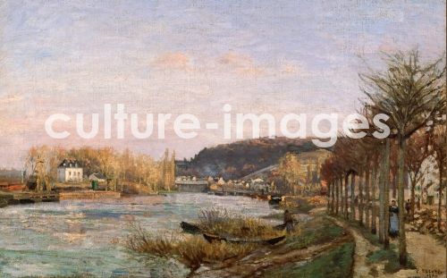 Camille Pissarro, The Seine at Bougival