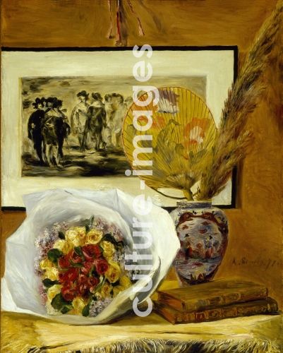 Pierre Auguste Renoir, Still Life with Bouquet