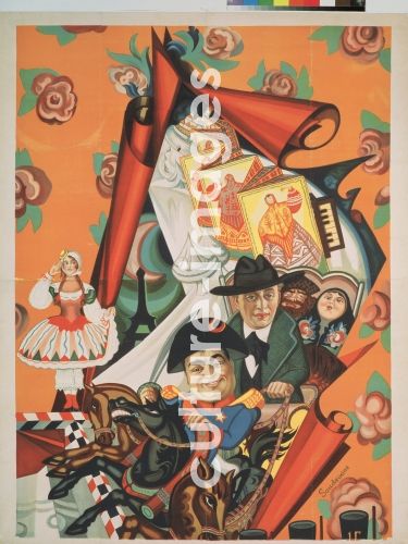 Sergei Jurjewitsch Sudeikin, Design of a theatre poster