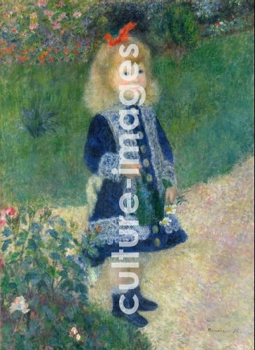 Pierre Auguste Renoir, A Girl with a Watering Can