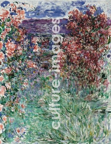 Claude Monet, The House among the Roses