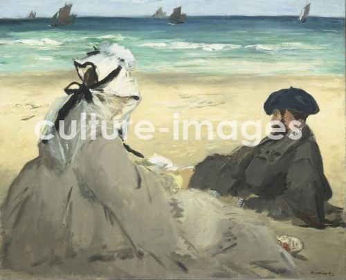 Édouard Manet, On the Beach