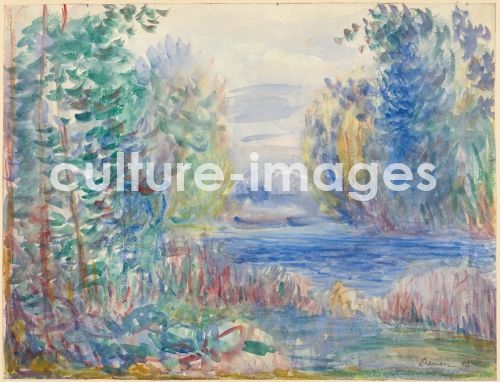 Pierre Auguste Renoir, River Landscape