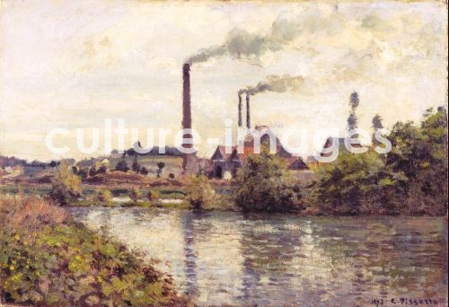 Camille Pissarro, The Factory at Pontoise