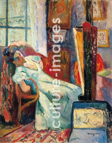 Henri Charles Manguin, Model Resting