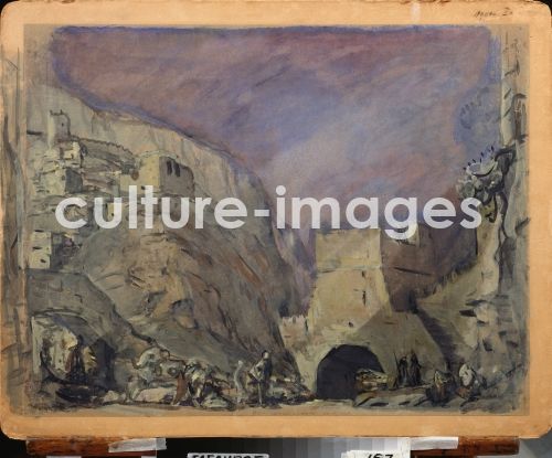 Valentin Alexandrowitsch Serow, Stage design for the opera Judith by A. Serov