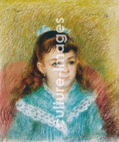 Pierre Auguste Renoir, Portrait of a Young Girl (Elisabeth Maître)