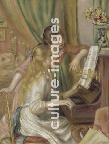 Pierre Auguste Renoir, Young Girls at the Piano