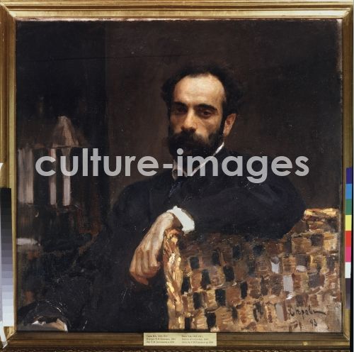 Valentin Alexandrowitsch Serow, Portrait of the artist Isaac Levitan (1861-1900)