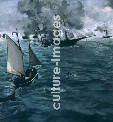 Édouard Manet, The Battle of the Kearsarge and the Alabama