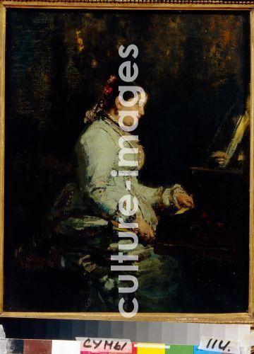 Ilja Jefimowitsch Repin, Woman at a Grand Piano