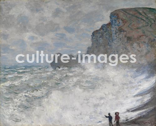 Claude Monet, Rough weather at Étretat