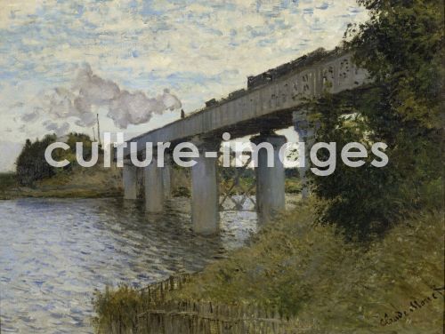 Claude Monet, The Railroad bridge in Argenteuil