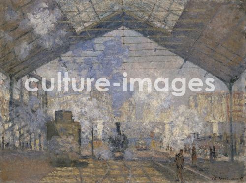 Claude Monet, The Gare Saint Lazare