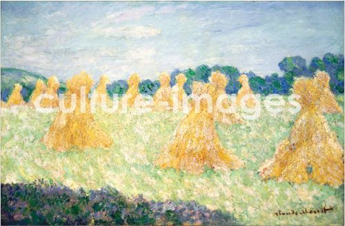 Claude Monet, The Young Ladies of Giverny, Sun Effect
