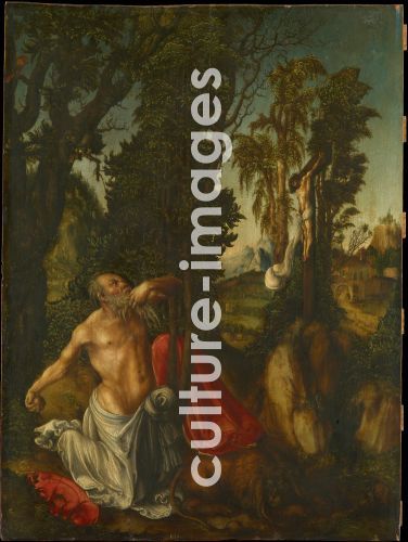 Lucas Cranach der Ältere, The penitent Saint Jerome