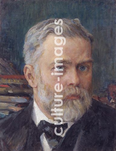 Valentin Alexandrowitsch Serow, Portrait of Emanuel Nobel (1859-1932)
