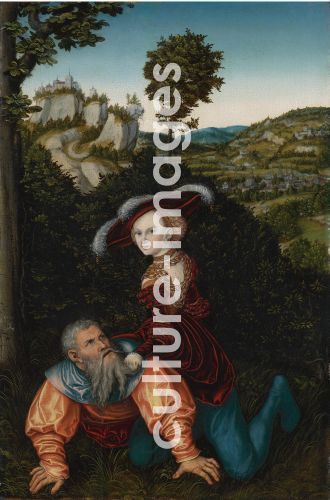 Lucas Cranach der Ältere, Aristotle and Phyllis