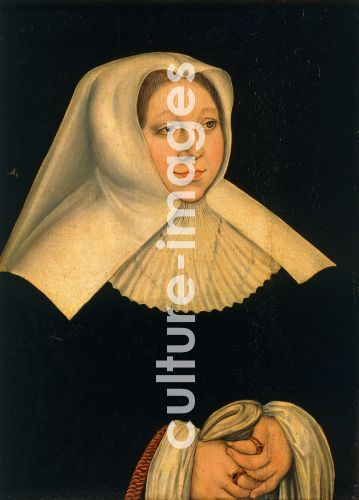 Lucas Cranach der Ältere, Portrait of Margaret of Austria (1480-1530)
