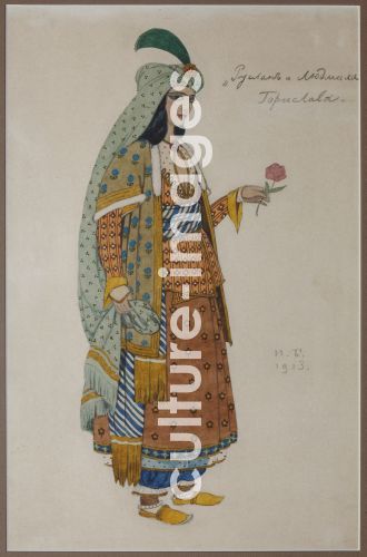 Iwan Jakowlewitsch Bilibin, Costume design for the opera Ruslan and Lyudmila by M. Glinka