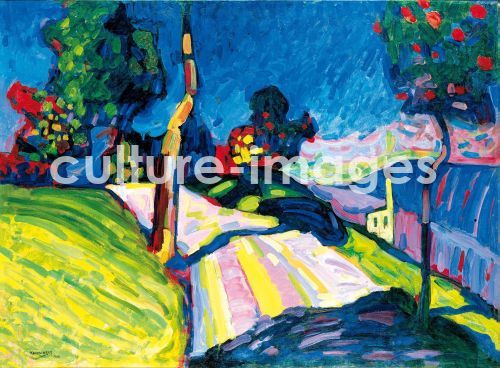 Wassily Wassiljewitsch Kandinsky, Murnau, Kohlgruberstrasse