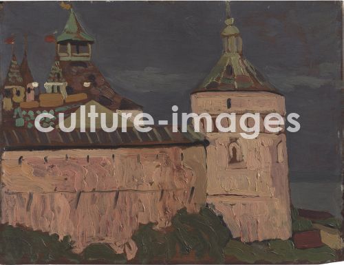 Nicholas Roerich, Rostov the Great. Towers of princely chambers