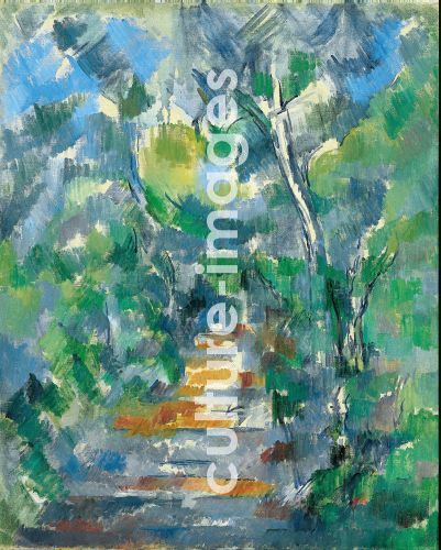 Paul Cézanne, Forest Scene (Path from Mas Jolie to Château noir)